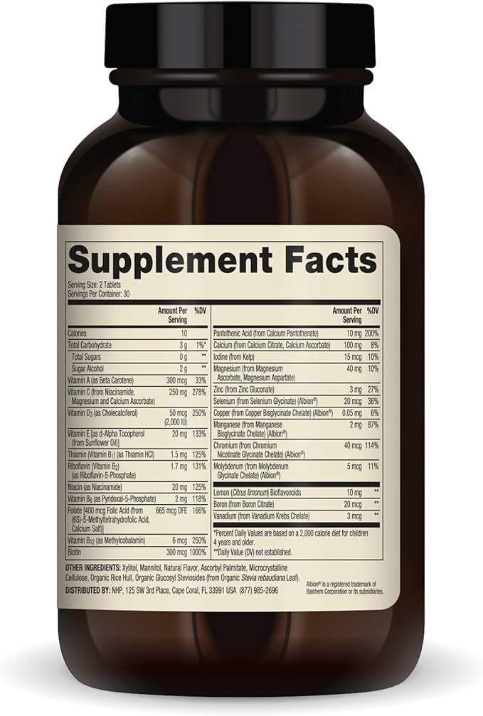 Dr. Mercola Chewable Multivitamin for Kids chewable tablets close-up