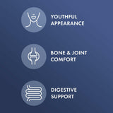 Dr. Mercola Collagen Complex 290g in a glass of water