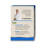 Dr. Mercola Complete Probiotics Powder Packets opened showing powder texture