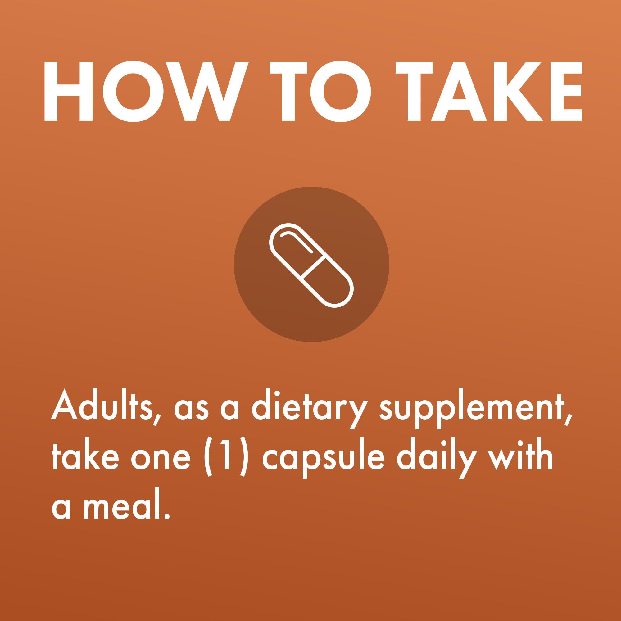 Dr. Mercola Curcumin Advanced capsules showing dosage details