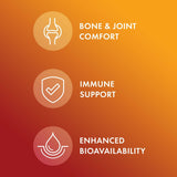 Dr. Mercola D3 & K2 Supplement capsules in a hand