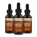 Dr. Mercola daily Bitters Liquid Supplement bottle front view