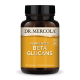 Dr. Mercola Fermented Beta Glucans Capsules 500mg front view