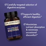 Dr. Mercola Full Spectrum Enzymes 100g ingredients list