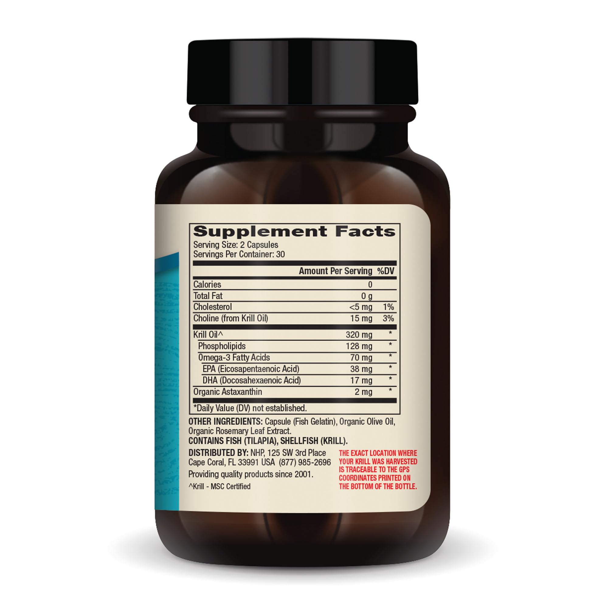 Dr. Mercola Krill Oil for Kids 32g capsules in a bottle