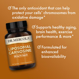 Dr. Mercola Liposomal Carnosine packaging details
