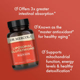 Dr. Mercola Liposomal Glutathione Supplement ingredients list