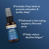 Dr. Mercola Melatonin Spray 0.98 fl oz with raspberry flavour