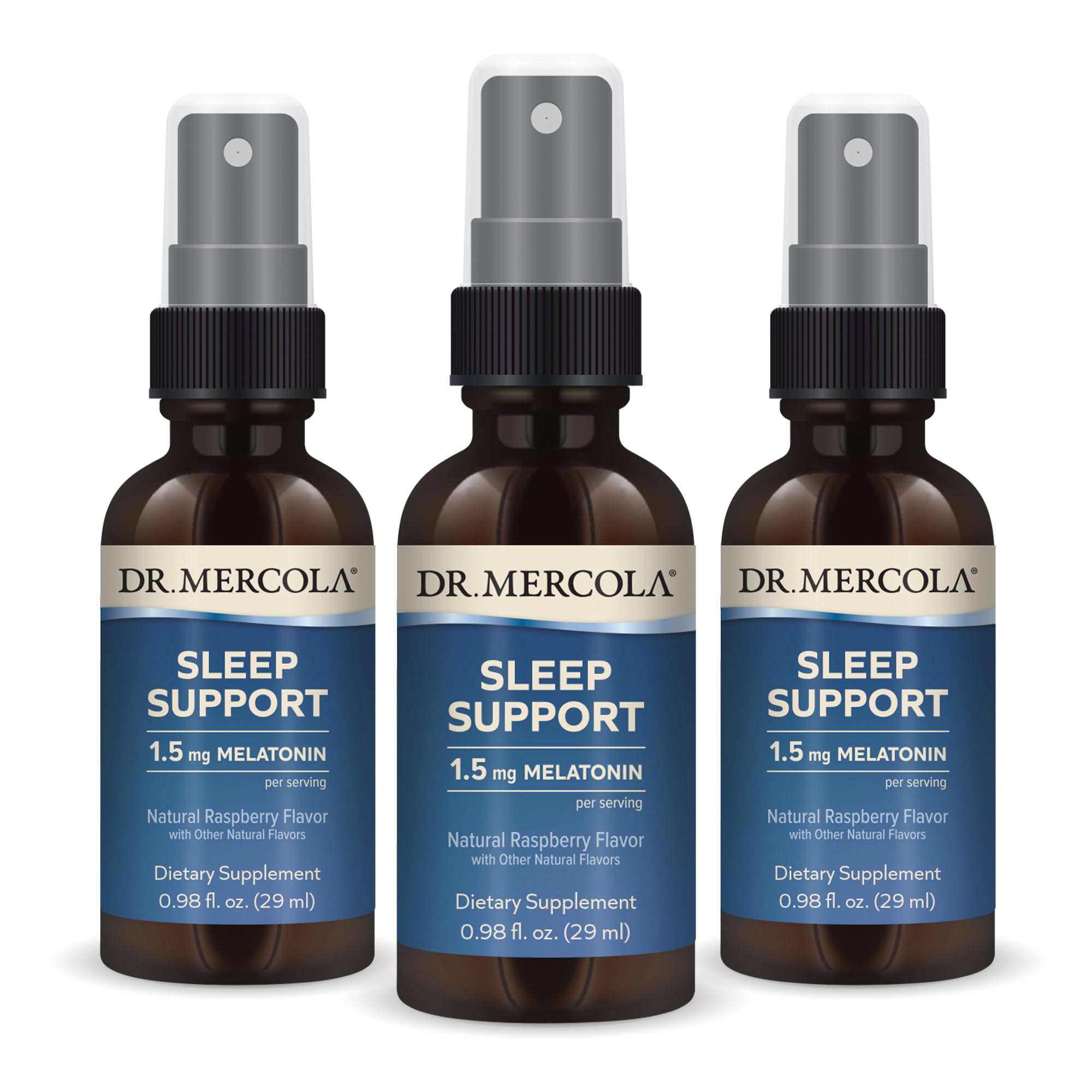 Dr. Mercola Melatonin Spray 1.5mg ingredients list