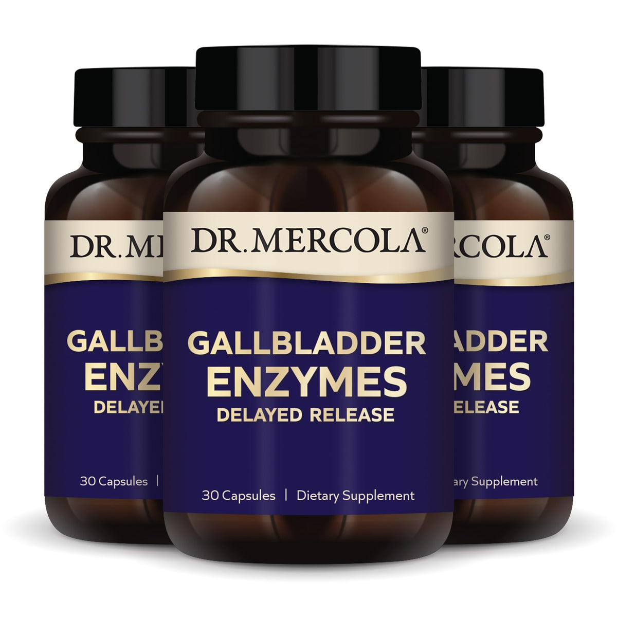 Dr. Mercola Multi-Enzyme Supplement 358g front view
