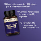 Dr. Mercola Multi-Enzyme Supplement capsules on a wooden table