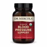 Dr. Mercola Organic Blood Pressure Support front view with packaging
