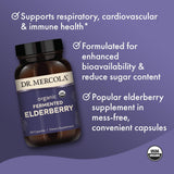 Dr. Mercola Organic Fermented Elderberry packaging