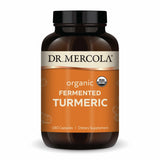 Dr. Mercola Organic Fermented Turmeric Capsules front view