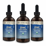 Dr. Mercola Organic Zinc Liquid Drops 15mg front view