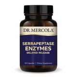 Dr. Mercola Serrapeptase Multi-Enzymes 60,000 SPU Capsules front view