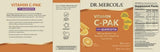 Dr. Mercola Vitamin C-PAK with Quercetin packet contents