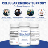 DR.MORGAN PQQ + CoQ10 Supplement lifestyle scene