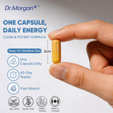 DR.MORGAN PQQ + CoQ10 Supplement with measuring spoon