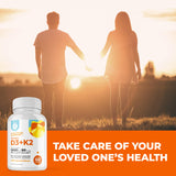 DR. MORITZ Chewable Vitamin D3 & K2 Gummies nutritional information