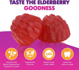 DR. MORITZ Elderberry Gummies displayed on a kitchen counter