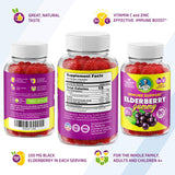DR. MORITZ Elderberry Gummies in a child's hand