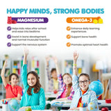 DR. MORITZ Kids Gummies packaging showing nutritional information