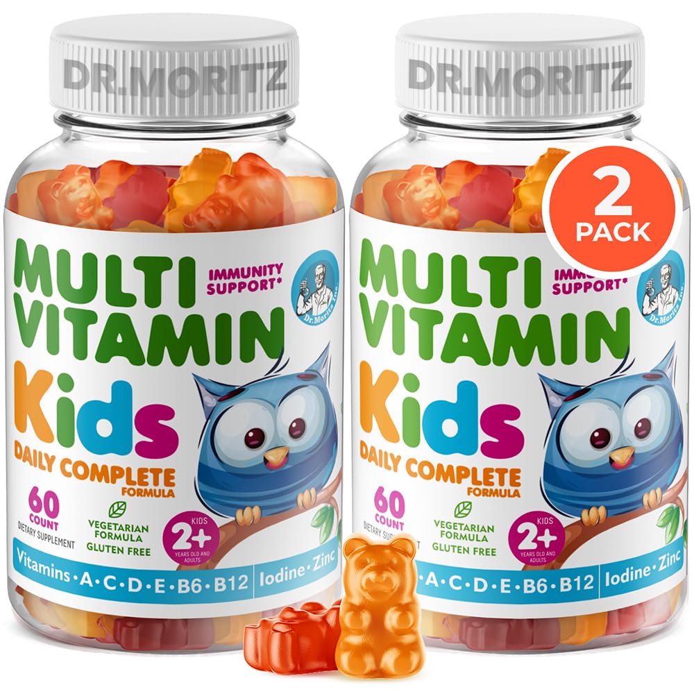 DR. MORITZ Kids Multivitamin Gummies front view with packaging