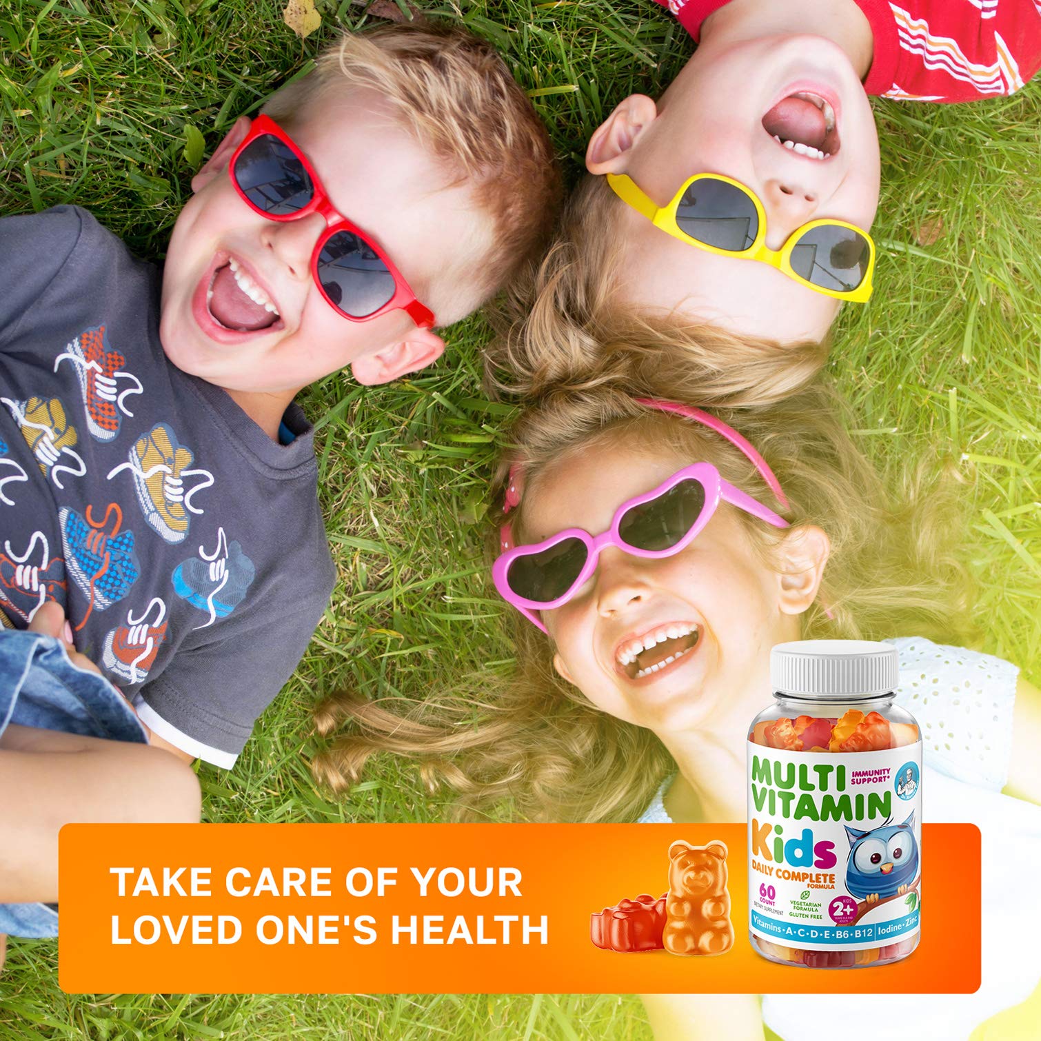 DR. MORITZ Kids Multivitamin Gummies in a bowl