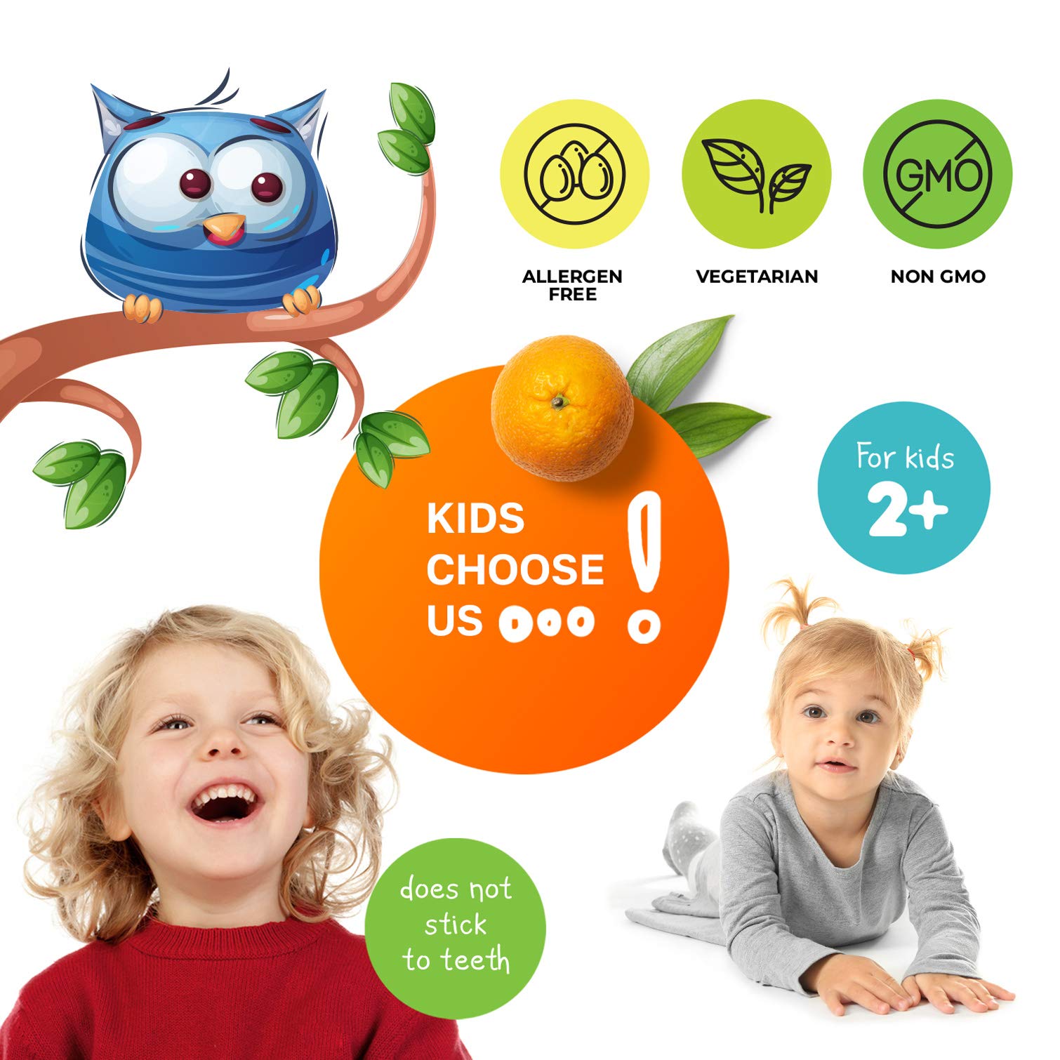 DR. MORITZ Kids Multivitamin Gummies nutritional information