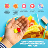 DR. MORITZ Kids Omega-3 Gummies in a bowl on a table