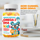 DR. MORITZ Kids Omega 3 Gummies showing gummy texture