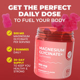 DR. MORITZ Magnesium Glycinate Gummies in a bowl for serving suggestion