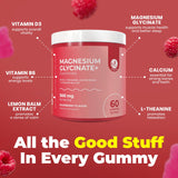 DR. MORITZ Magnesium Glycinate Gummies with ingredients list