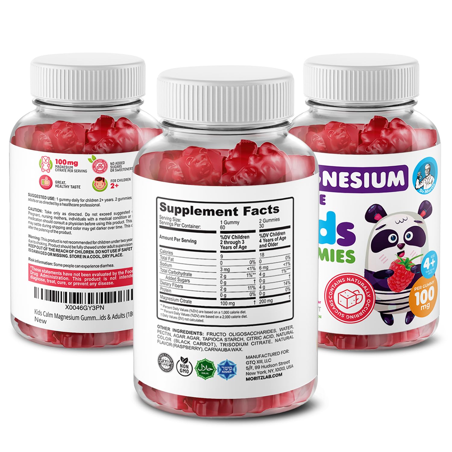 DR. MORITZ Magnesium Gummies being chewed
