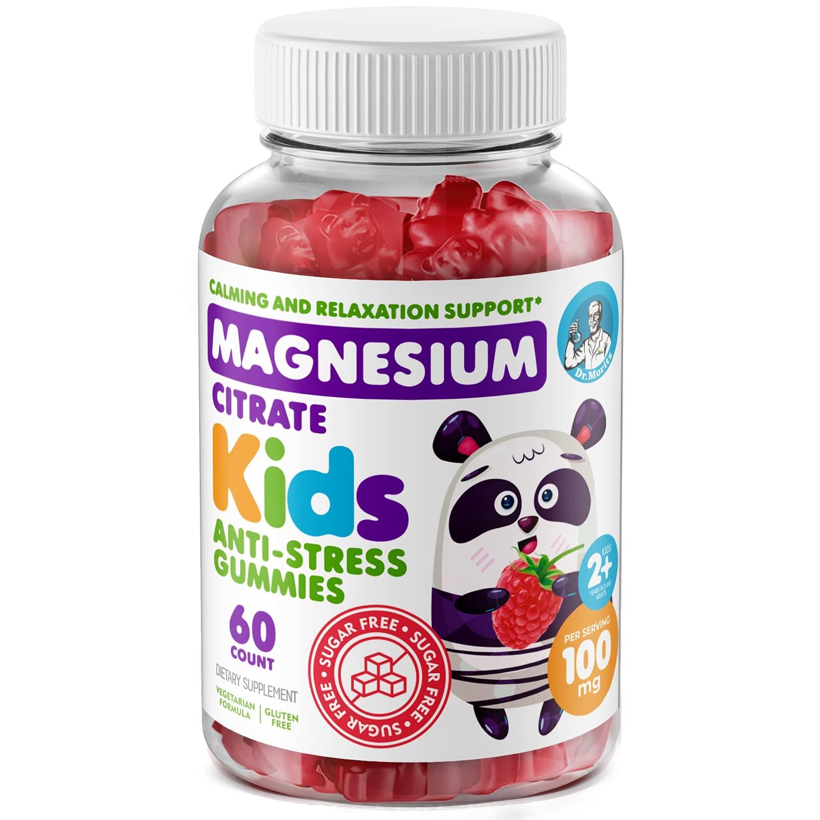 DR. MORITZ Magnesium Gummies front view packaging