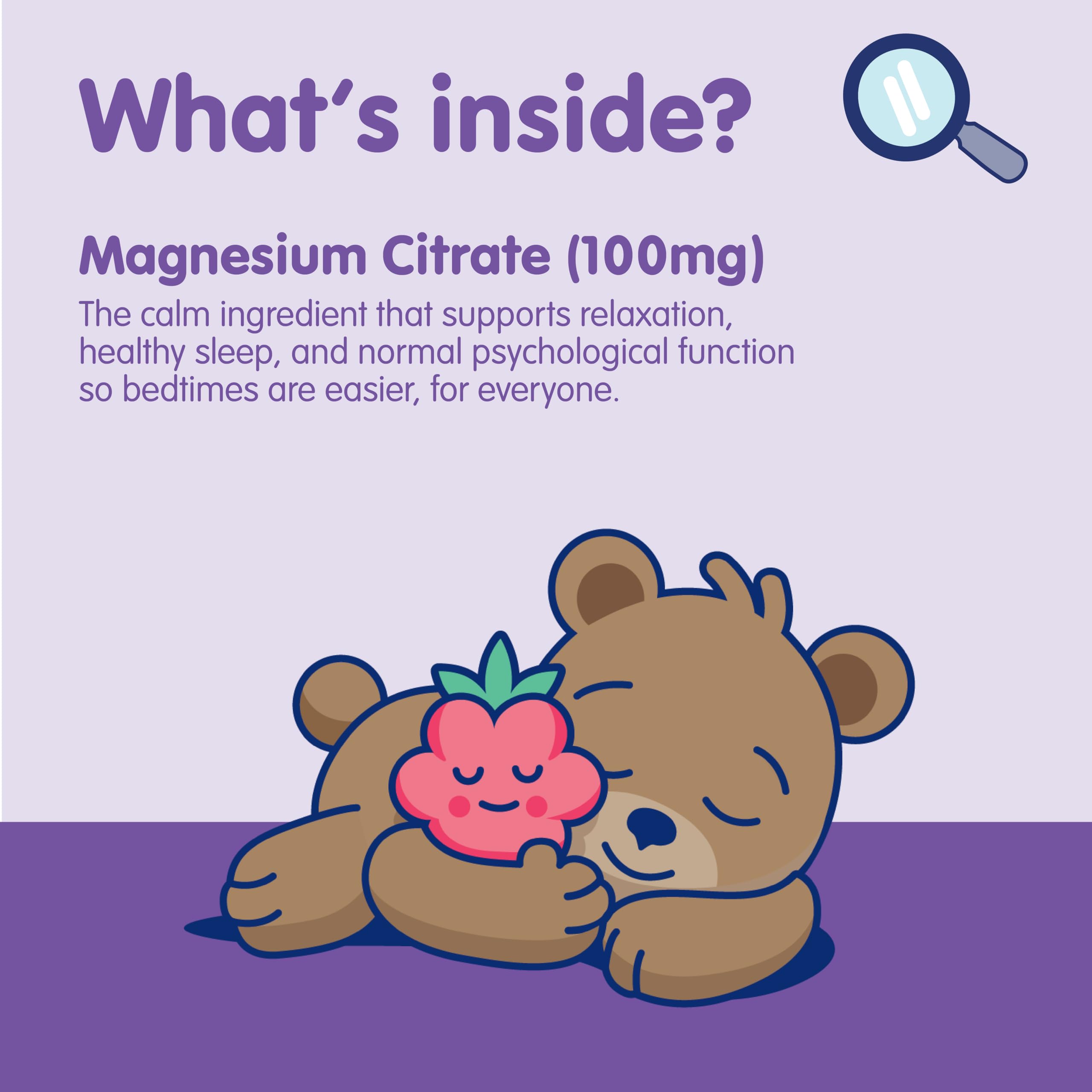 DR. MORITZ Magnesium Gummies in a glass jar