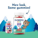 DR. MORITZ Magnesium Gummies on a wooden table