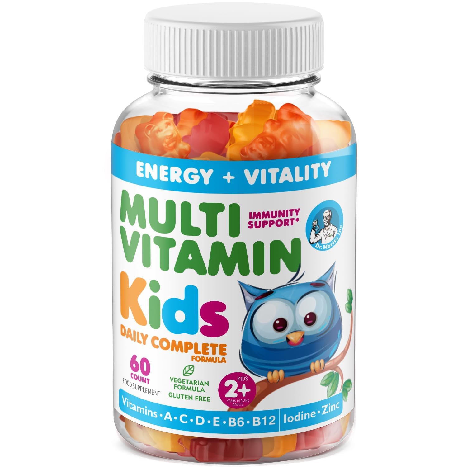 DR. MORITZ Multivitamin Gummies for Kids front view