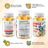 DR. MORITZ Omega 3 Gummies for Kids side view showing gummy shape