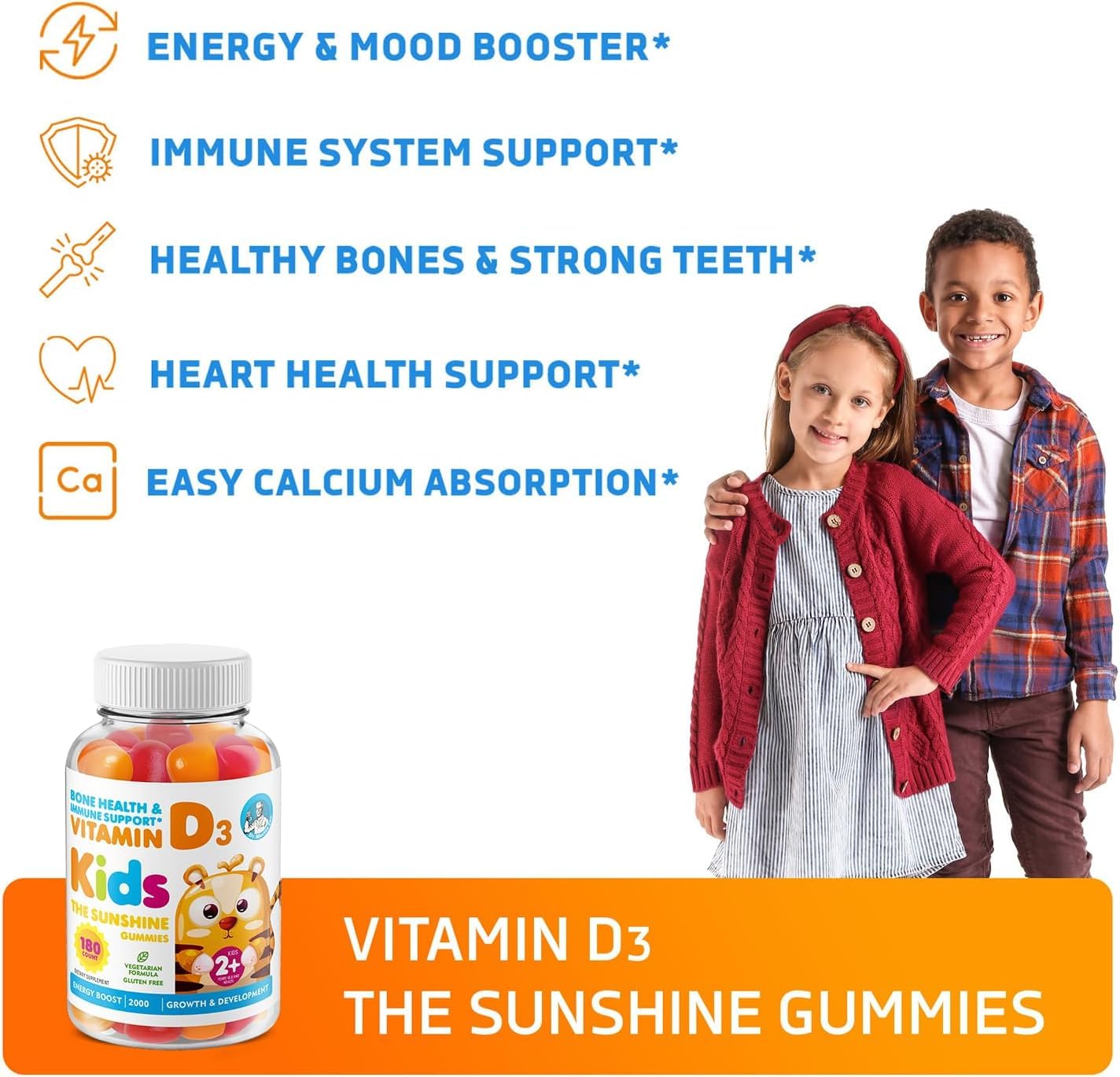 DR. MORITZ Vitamin D3 Gummies showing fruit flavours