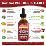 DR. MUSCLE'S Berberine Liquid Drops close-up of dropper