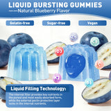 DR. MUSCLE'S D3K2 Liquid-Filled Gummies close-up of gummies
