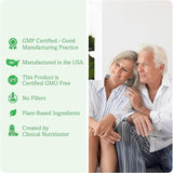 Dr. Olivia Naturals Magnesium Glycinate Supplement 300mg on a wooden table