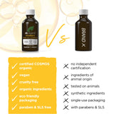 Dr. Organic Vitamin E Oil 120g side view showing packaging