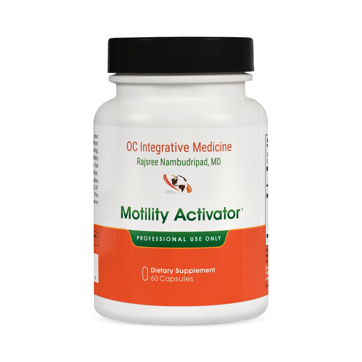 Dr. Rajsree Motility Activator 60 capsules front view