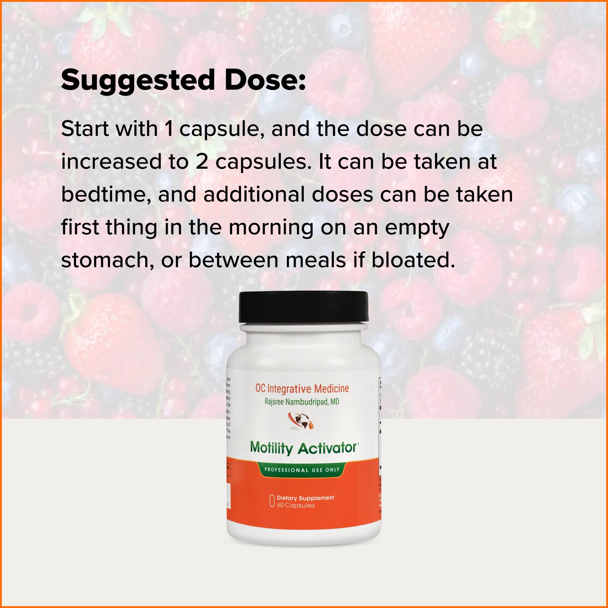Dr. Rajsree Motility Activator packaging details