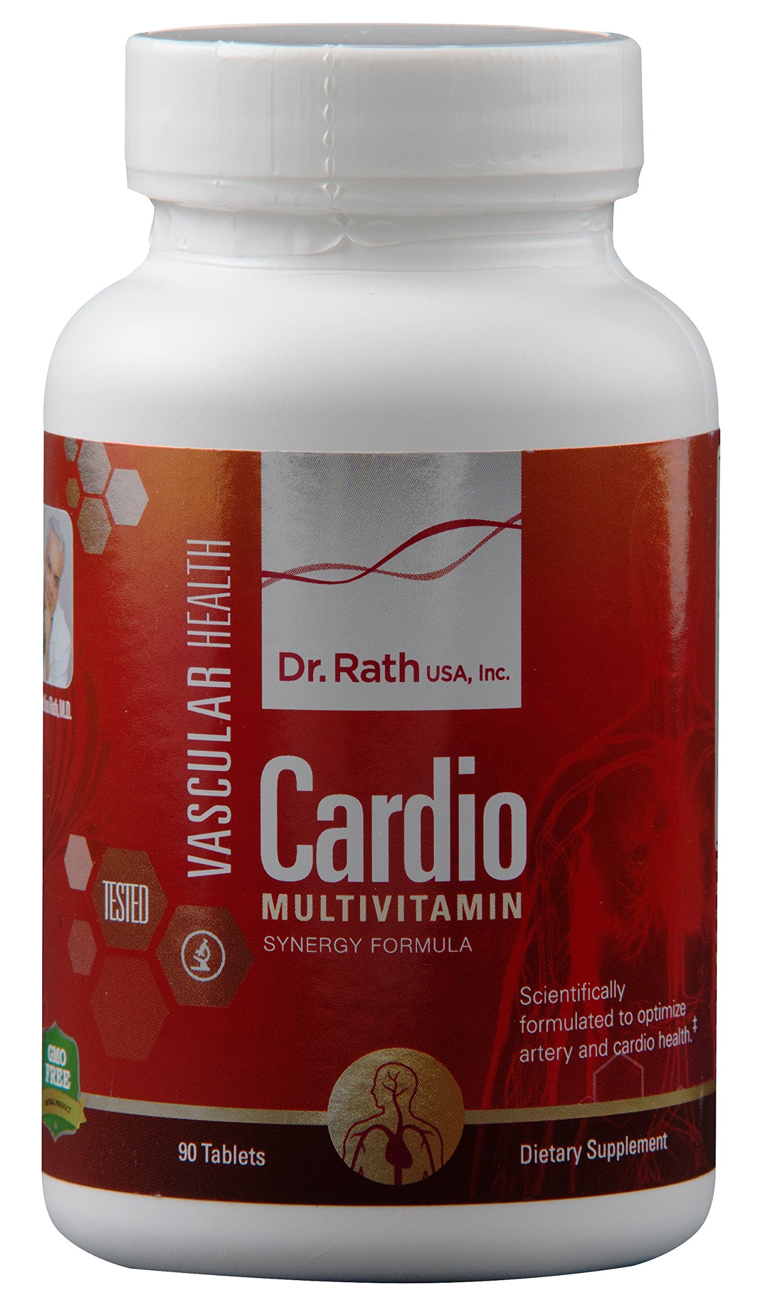Dr. Rath Multivitamins 109g front view with capsule bottle