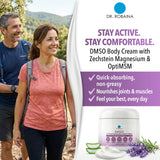 Dr. Robaina Lavender DMSO Cream packaging with ingredients list