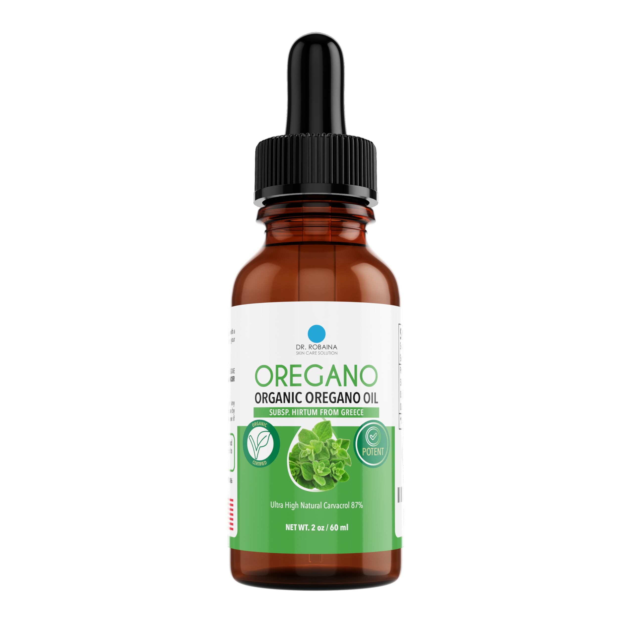 Dr. Robaina Oregano Oil 1 fl oz bottle front view